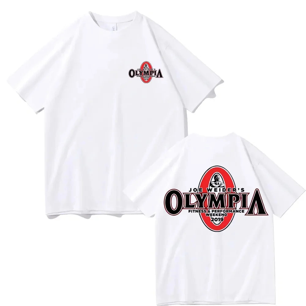 Crew Neck T - Shirt with Fitness - Olympia - Inspired Graphic Unisex Short Sleeve T-shirt High Quality Graphic T Shirts Y2k Tee