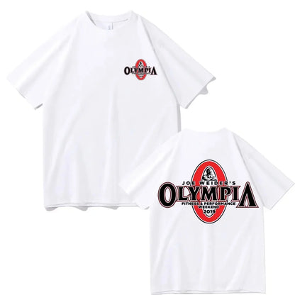 Crew Neck T - Shirt with Fitness - Olympia - Inspired Graphic Unisex Short Sleeve T-shirt High Quality Graphic T Shirts Y2k Tee
