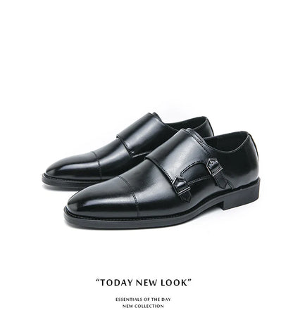 Men's Dress Shoes Classic Wedding Formal Oxford Leather Shoes Men Gentleman Casual Business Social Shoes Man Office Leather Shoe