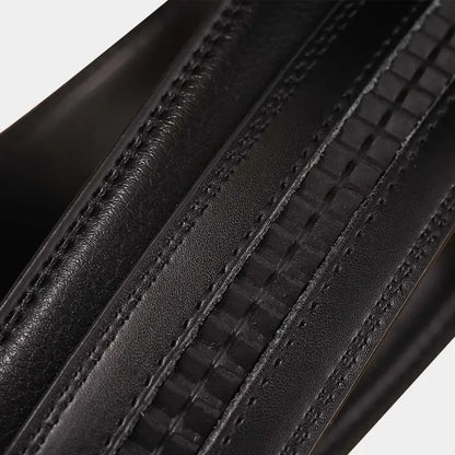 Men Women 2.4 2.8 3.0 3.5 cm Wide Belt No Buckle for Automatic Buckle High Quality PU Leather Belts Body Straps without Buckle