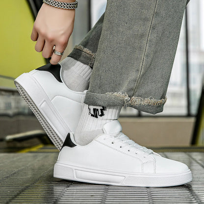 PU Leather Men Shoes Sneakers Trend Casual Shoes Leisure Male Sneakers Footwear Men Vulcanized Shoes Couple Shoes Women Shoes