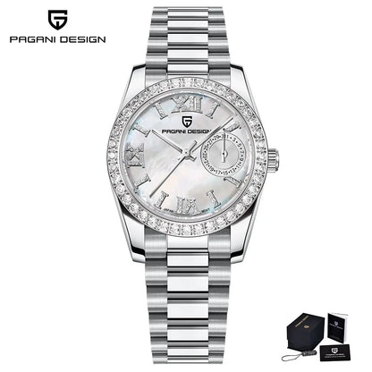 2025 New 32MM Women's Wristwatch Elegant Luxury Quartz Watch For Women Fashion Waterproof Watches Sapphire Clock