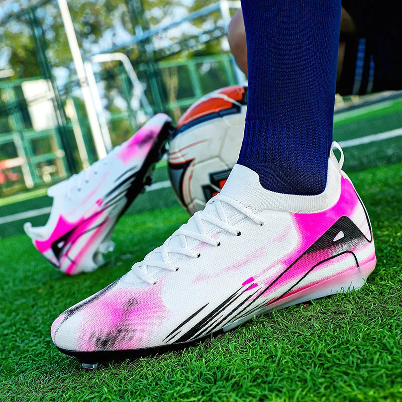 Men Football Field Boots Professional Society Cleats Original Youth Soccer Shoes Grass Training Kids Non Slip Football Shoes