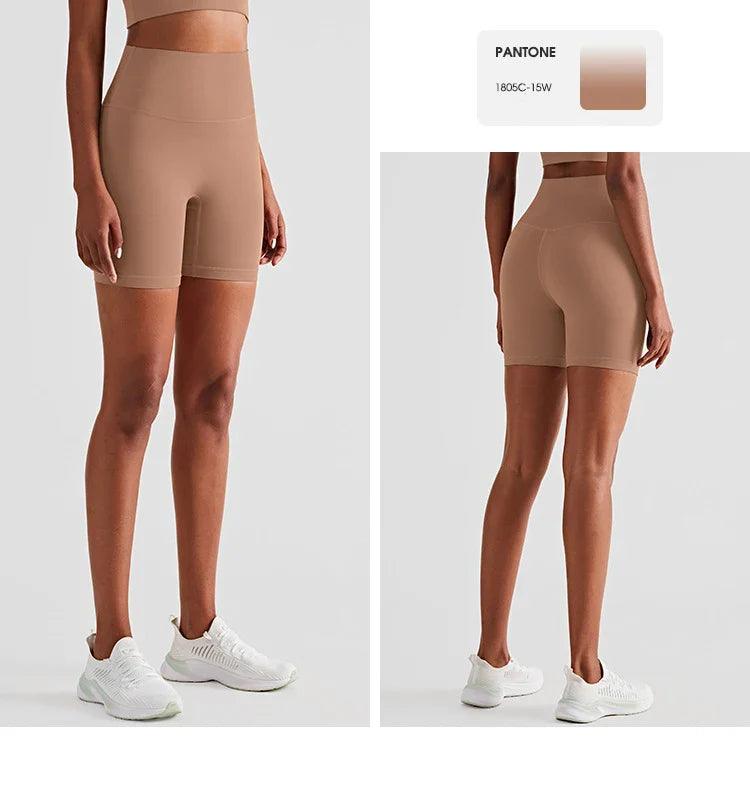 2024 New Yoga Shorts Sets Shockproof Vest High Waist Shorts Breathable Women's Tight Fitting Sports Yoga Sexy Crop Top Gym Set