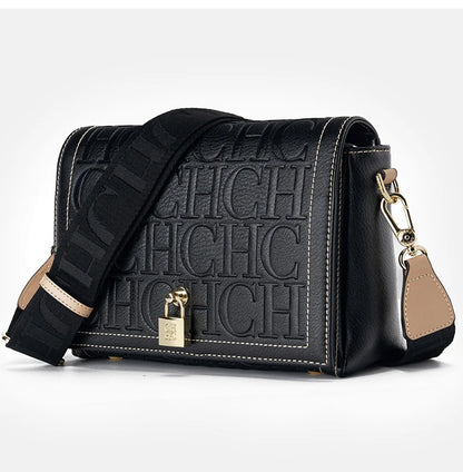 Autumn and Winter Solid Color Crossbody Bag Letter Printing High Quality Women's Fashion Elegance 2025 Classic Women's Bag