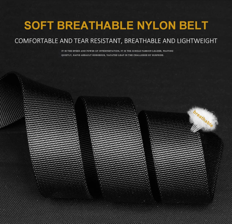 Tactical Waist Belt - Durable Automatic Buckle, Perfect for Outdoor Adventures, Unisex Accessories for Men and Women