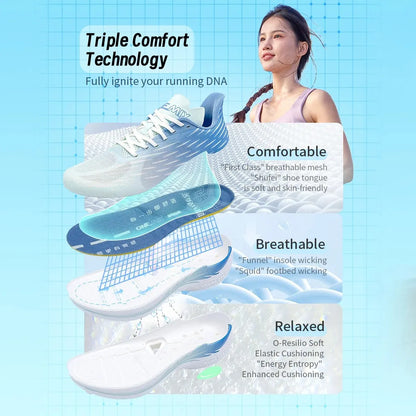 Wind Wings Breathable Speed Running Shoes Men Sports Casual Women Sports Shoes Light Men Outdoor Jump Rope