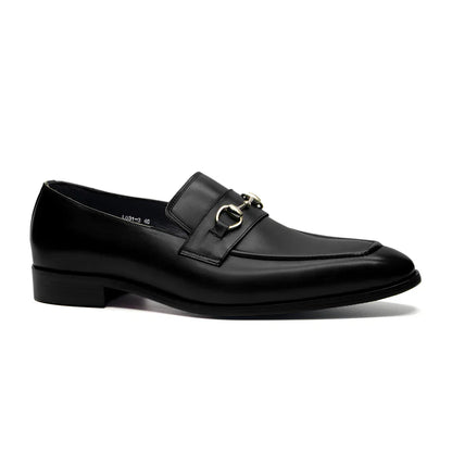 European Classic Mens Wedding Dress Shoes Genuine Leather Horsebit Loafer Shoes Green Casual Business Party Formal Shoes for Men