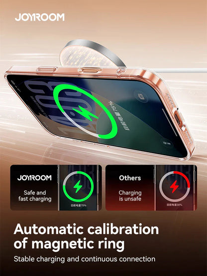 Magnetic Case For iPhone 17 Pro Max Case Anti Yellow Transparent Cover For iPhone 17 Pro Max Wireless Charger Thin Cover