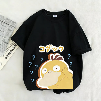 T Shirt Man Women 2026 Summer Y2k Short Sleeve Tee Tops Streetwear Oversized Casual Parent-child Clothing