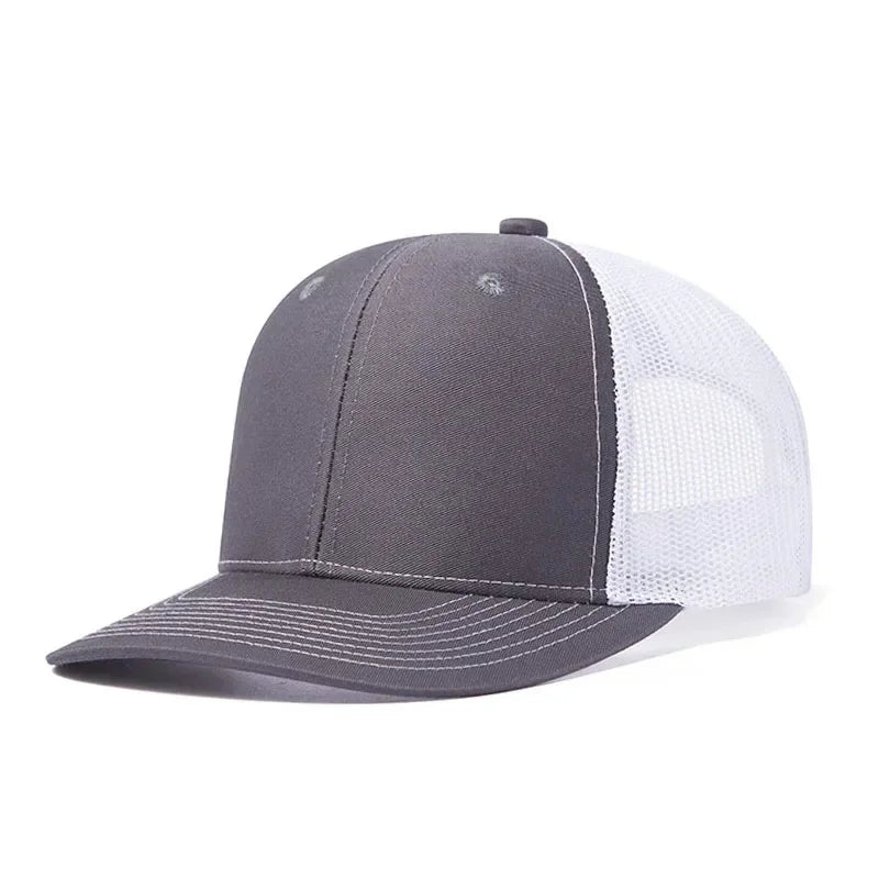 Unisex Baseball Cap for Men Women Slight Curved Brim Style Trucker Hat Casual Outdoor Breathable Cap Gorras Hombre