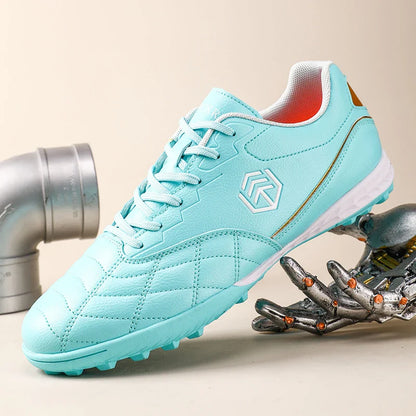 New Men Football Boots Grass Breathable Match Outdoor Sport Soccer Shoes Cleats Long Spikes Comfortable Training Boys Non Slip