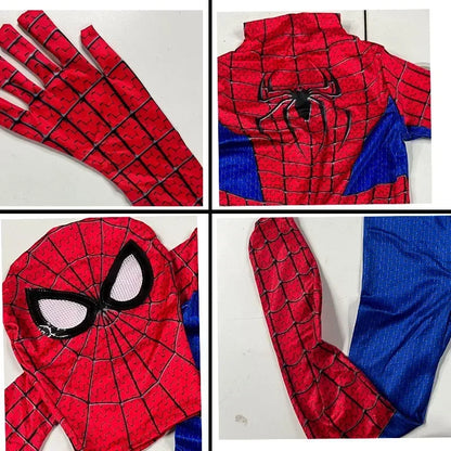 SpiderMan Jumpsuits Costume PS4 Collection Set Captain America  Halloween Christmas Party Birthday Gift Spiderman Superhero