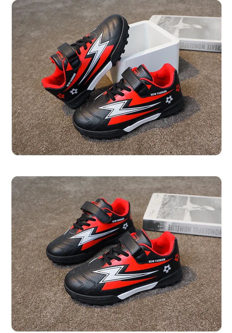 New Fashion football Shoes For Boy Casual  Walking Flat Student Foot Boots Sports Scoccer Shoes For Kids