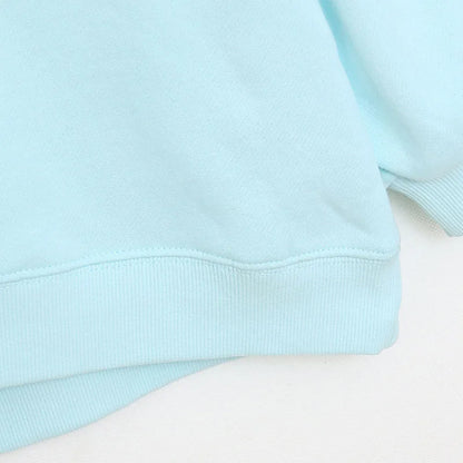 Embroidery Sweatshirt Women Casual Fleece Jumper Marie Cat Cartoon Loose Pullover Top O Neck Long Sleeve