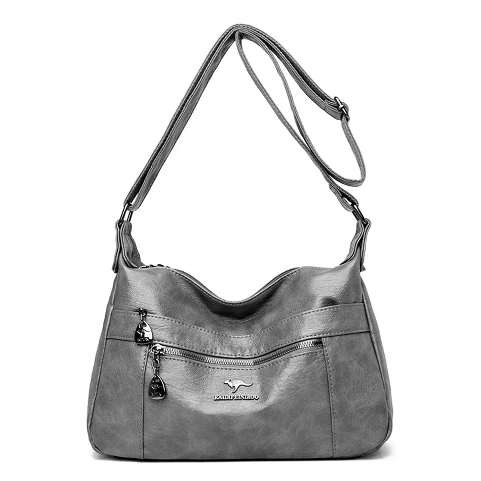 New Genuine Brand Leather Sac Luxury Handbags Purses Women Bags Designer Shoulder Crossbody Messenger Bags 2024 Female Hand Bag
