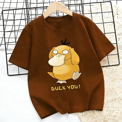 Graphic T Shirt Man Women Short Sleeve Tee Top Streetwear Oversized Casual Parent-child Clothing