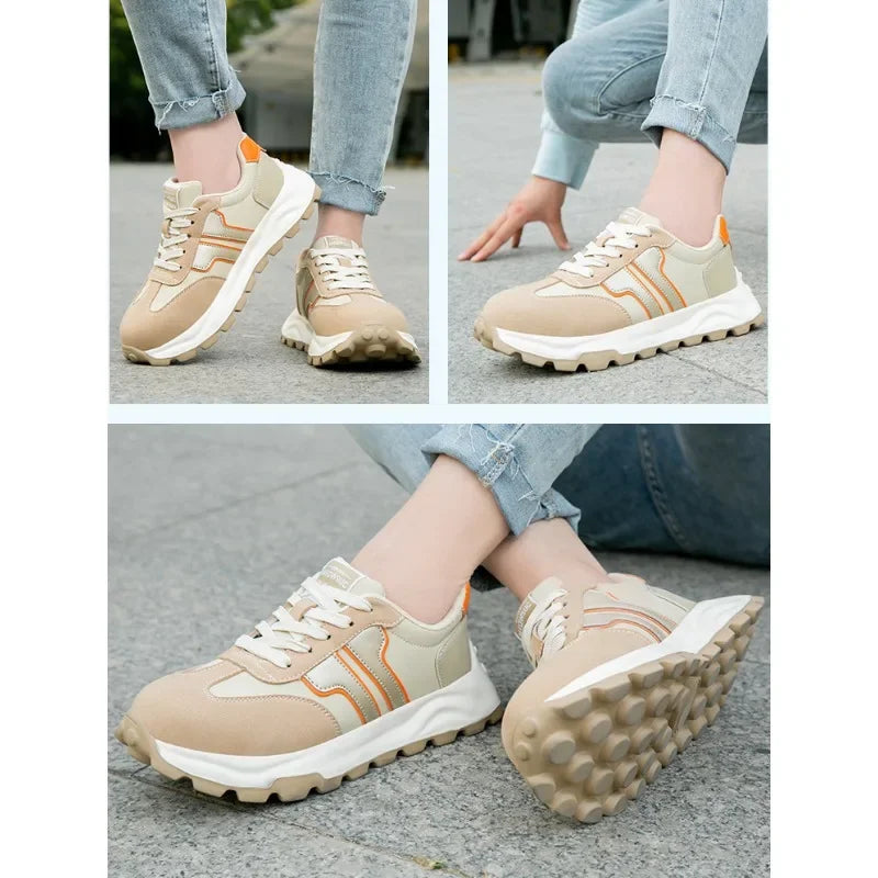 New Women's Safety Shoes with Anti Smashing and Anti Piercing Lightweight Soft Sole and Steel Toe Caps for Work Shoes