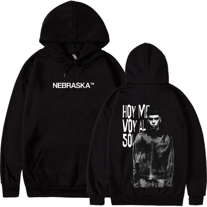 Rapper Milo J 166 Tour 2025 Album Graphic Hoodie Men Hip Hop Gothic Long Sleeve Sweatshirts Vintage Oversized Hoodies Streetwear