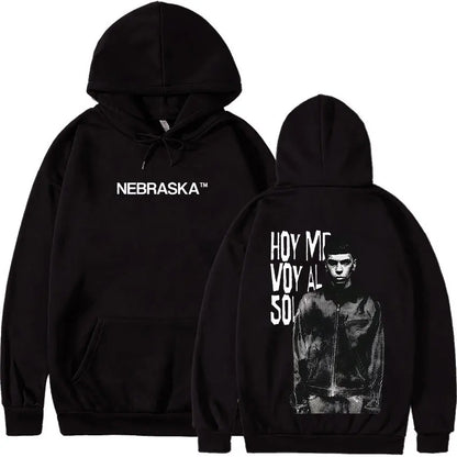 Rapper Milo J 166 Tour 2025 Album Graphic Hoodie Men Hip Hop Gothic Long Sleeve Sweatshirts Vintage Oversized Hoodies Streetwear