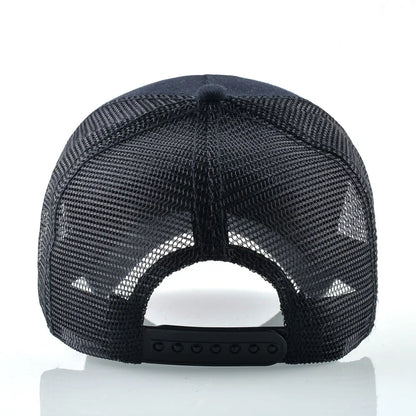 Baseball Cap With Embroidery Wolf Patch Men's Snapback Baseball Hat Four Seasons Outdoor Fashion Visor Caps Women Casual Cap