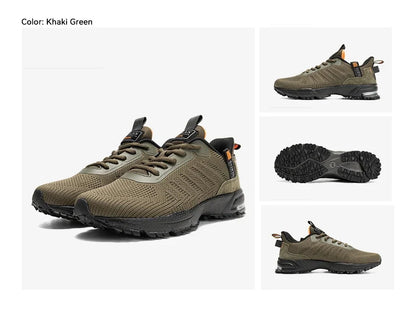 Professional Running Shoes For Men Lightweight Men's Designer Mesh Sneakers Lace-Up Male Outdoor Sports Tennis Shoe
