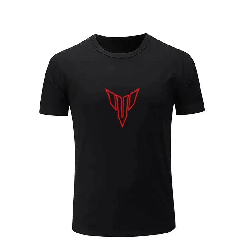 2024 Summer New for Yamaha MT07 MT09 MT10 MT01 MT125 MT25 MT03 T Shirt Men New LOGO T-shirt Short Sleeve Round Neck Tees Male