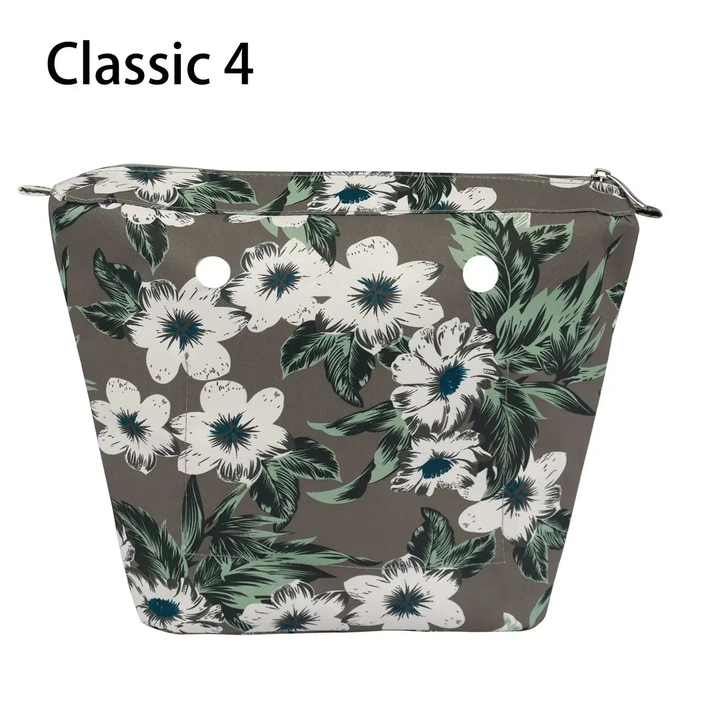 Composite Twill Cloth Waterproof Inner Lining Insert Zipper Pocket for Classic Mini Obag Senior Inner Pocket for O Bag