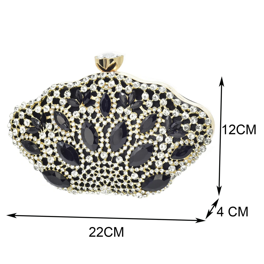 New Arrival Italian Party Shoes and Bag Set Decorated with Rhinestone African Women Wedding Shoes Bride Plus Size Women Shoes 43
