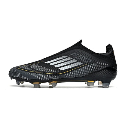NEW Without-lace F50+ Mens Soccer Shoes Boys Training Non-Slip Turf Soccer Cleats TF/FG Football Sneakers Chuteira Campo 35-45