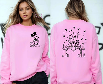 Mickey and Minnie Retro Magic Hoodies, Happiest Place on Earth Hoodies
