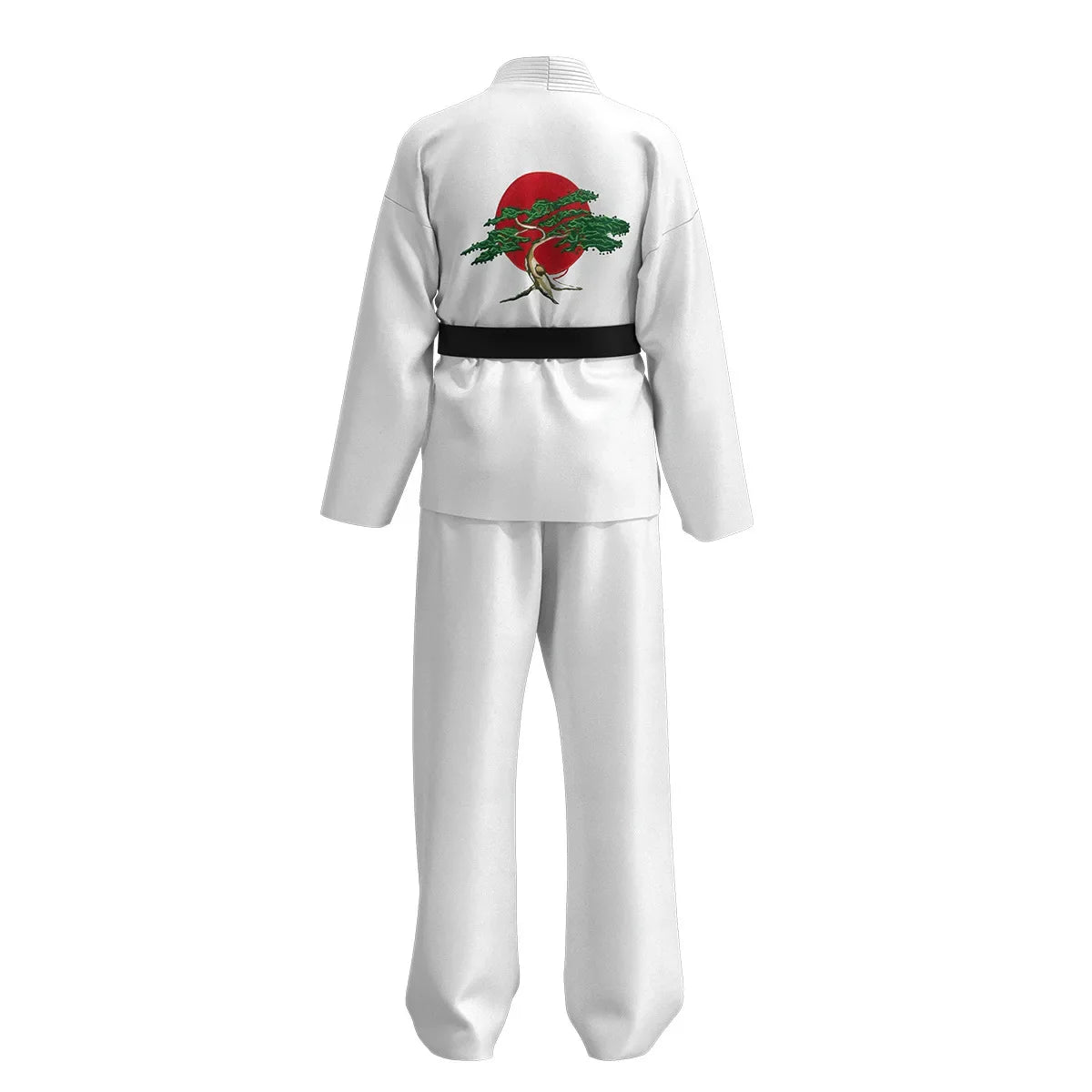 Karate Kids KOF Cobra Kai Cosplay Costume Kid Adult Black White Kimono Uniform Headband Anime Halloween Party Suit Tracksuit