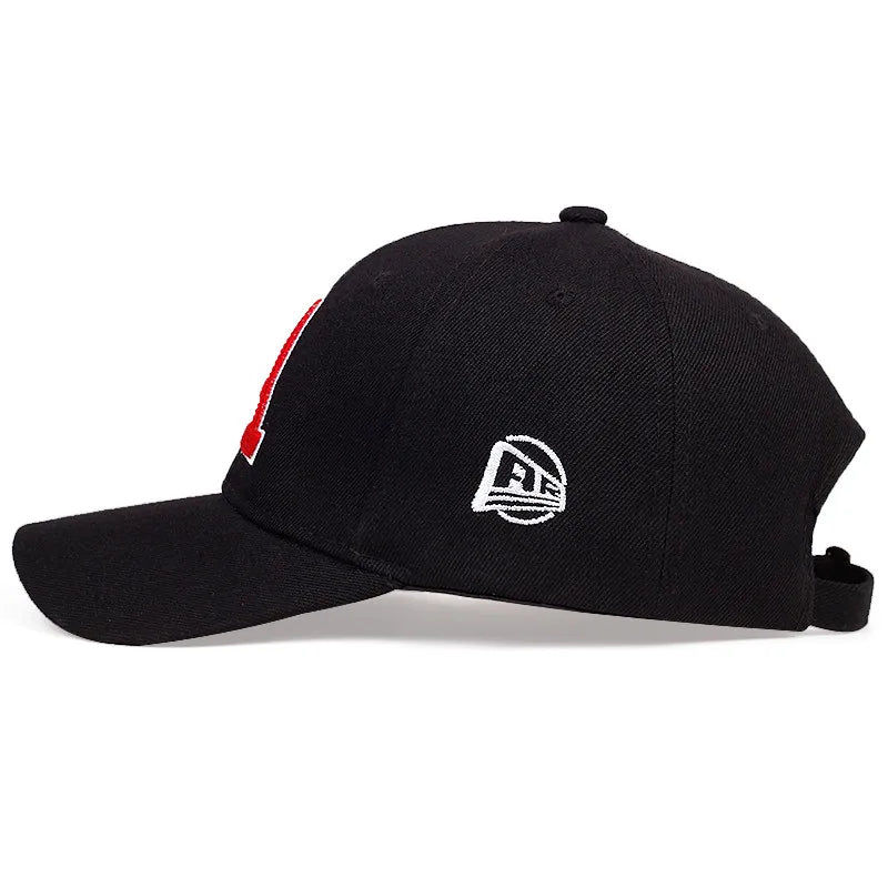 new Black Cap Hat Men Cotton Baseball Caps for Men Women Bones Masculino Branded Mens Caps Snapback Hip-Hop Hats