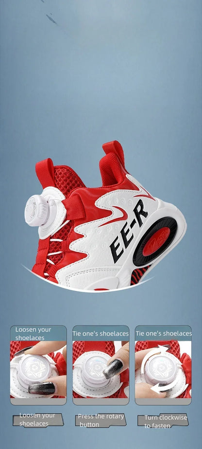 Children's basketball shoes, teenagers' ankle shoes in autumn and winter, boys' casual shoes and outdoor running shoes