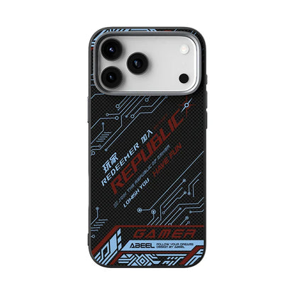 Carbon Fiber Hard Phone Case For iPhone 17 Air 16 15 14 13 Plus Pro Max Aluminium Alloy Camera Protective Magnetic Cover