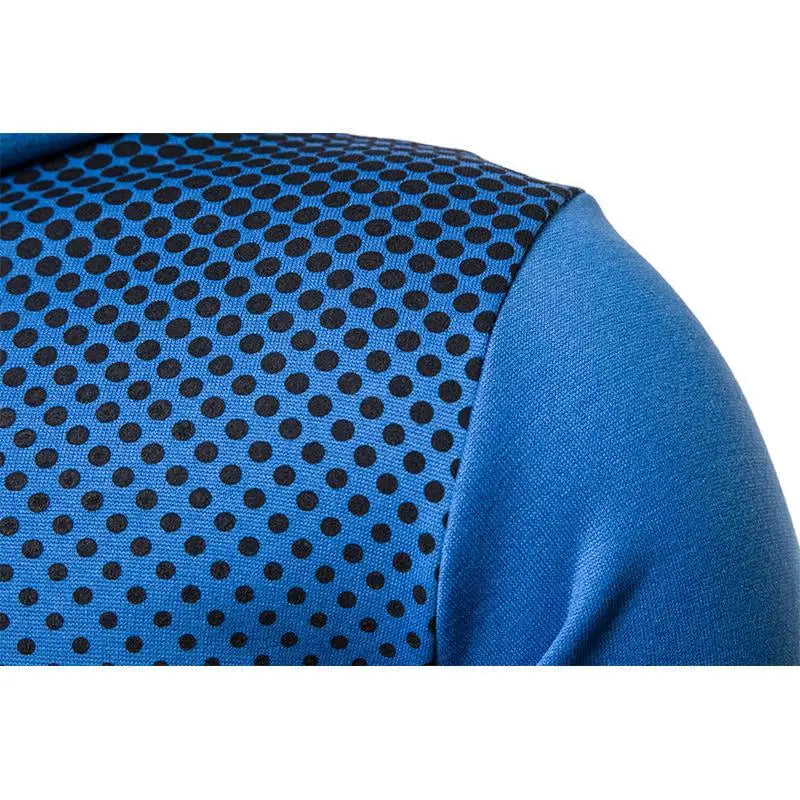Spring And Autumn New Men's Set Casual Sportswear Printed Hooded Zipper Jacket + Trousers Two-piece Fashion Men's Clothing