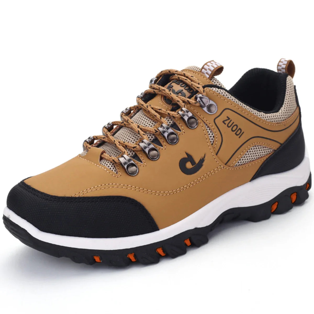 2025 New lightweight casual sports shoes, men's plaque-sized running shoes, loafers, walking and outdoor hiking shoes