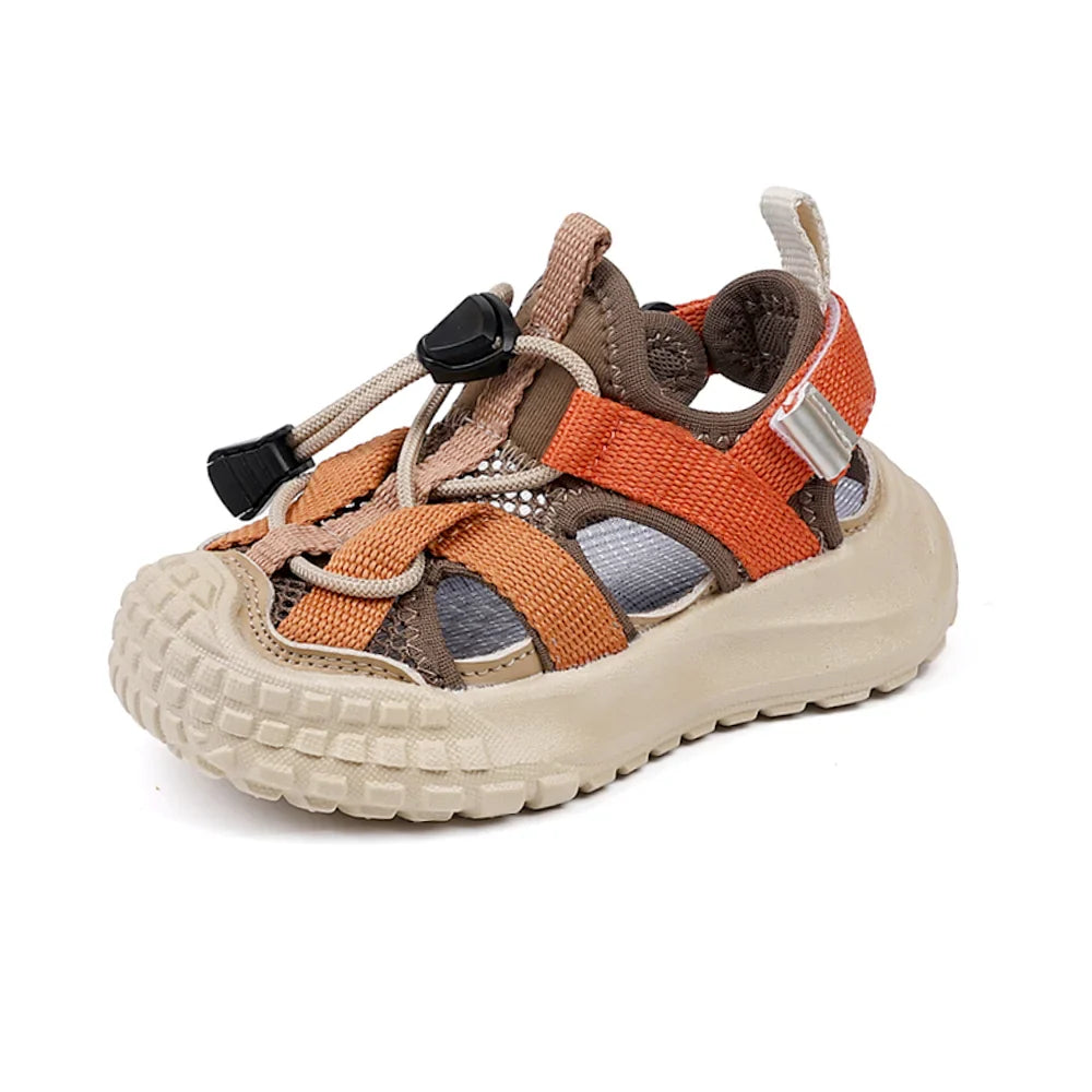 New Summer Children Sandals For Boys Breathable Kids Sport Shoes Soft Sole Fashion Toddler Boys Beach Sandals EU 21-30