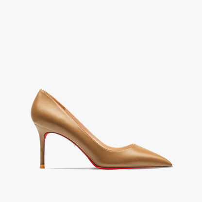 New Women's Red Shiny Bottom High Heels Luxury Pointed toe Pumps 12 cm Sexy Matte Party Wedding Shoes Elegant Woman Heeled Shoes