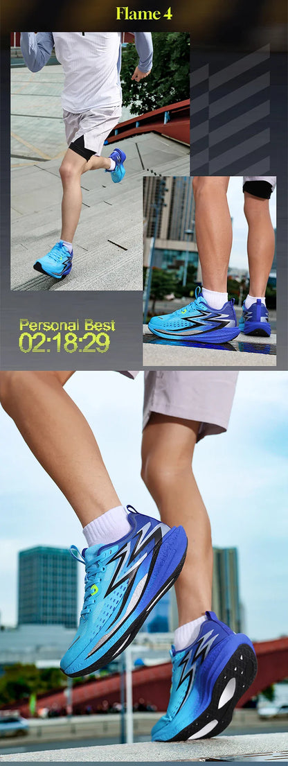 Men Running Shoes Carbon Board Speciality Sports Breathable Lightweight Women's Comfortable Chunta Athletic Sneakers