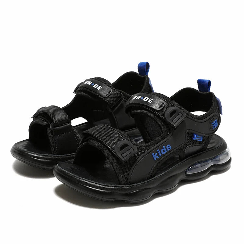 Summer Beach Sandals For Boys Outdoor Fashion Casual Shoes Anti-slippery Soft-soled Kid's Breathable Walking Sandials