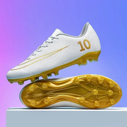 New Men Football Boots Professional Soccer Shoes Training Outdoor Adult Kids Ultralight TF/FG Sports Shoes Futsal High-quality