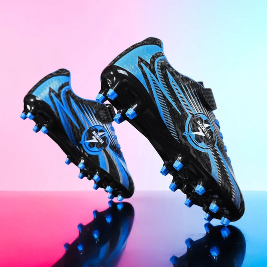 Youth Kids Professional Soccer Cleats Football Boots Non Slip Breathable Lightweight Training Shoes Boys Girls Match Sneakers