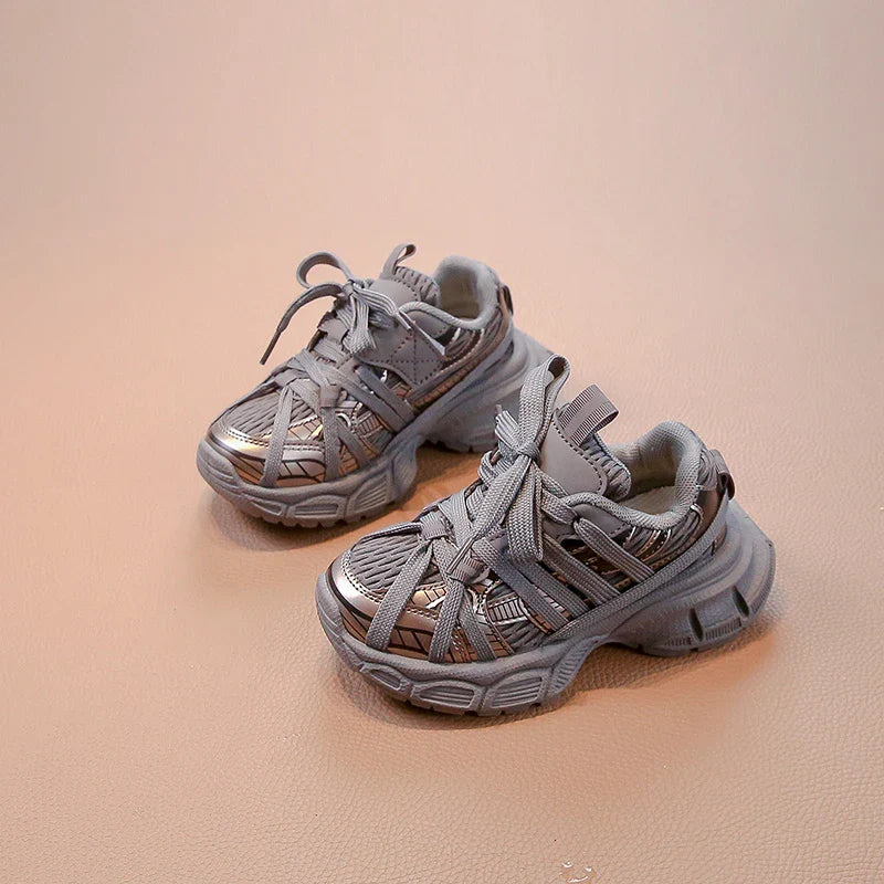 Girl's Sneakers Breathable Versatile Basketball Sneakers for Children Fashion Spring Autumn Kids Causal Boys School Sports Shoes