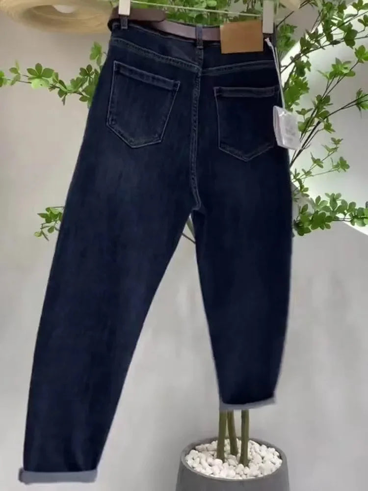 Women's Pencil Leggings Simple Versatile Jeans