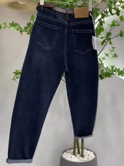 Women's Pencil Leggings Simple Versatile Jeans