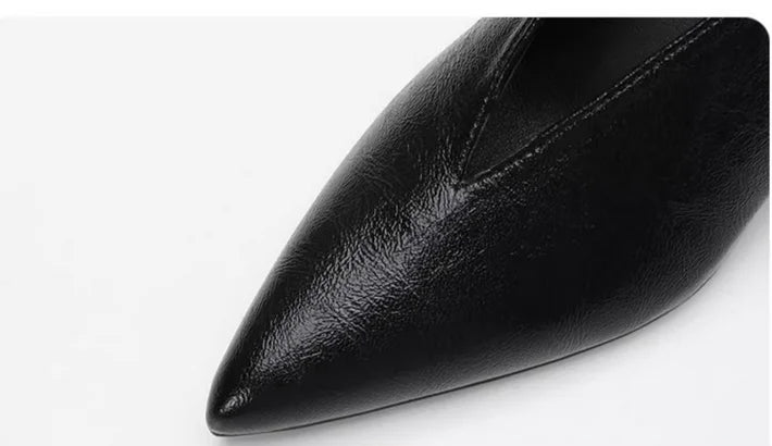 Sexy Autumn New Designer Vintage Evening Shoes Ladies Fashion Pointed Toe V Cut Woman Shoes High Heel Pumps Sexy C323