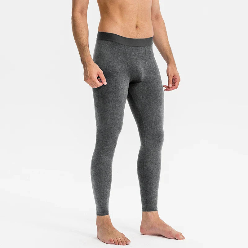 Men's Running Leggings Quick Dry Gym Fitness Sports Pants Workout Training Jogging Sports Trousers Compression Sport Pants