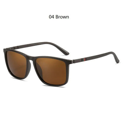 Luxury Square Vintage Polarized Sunglasses For Men Women Fashion Travel Driving  Sun Glasses Male TR90 Eyewear UV400
