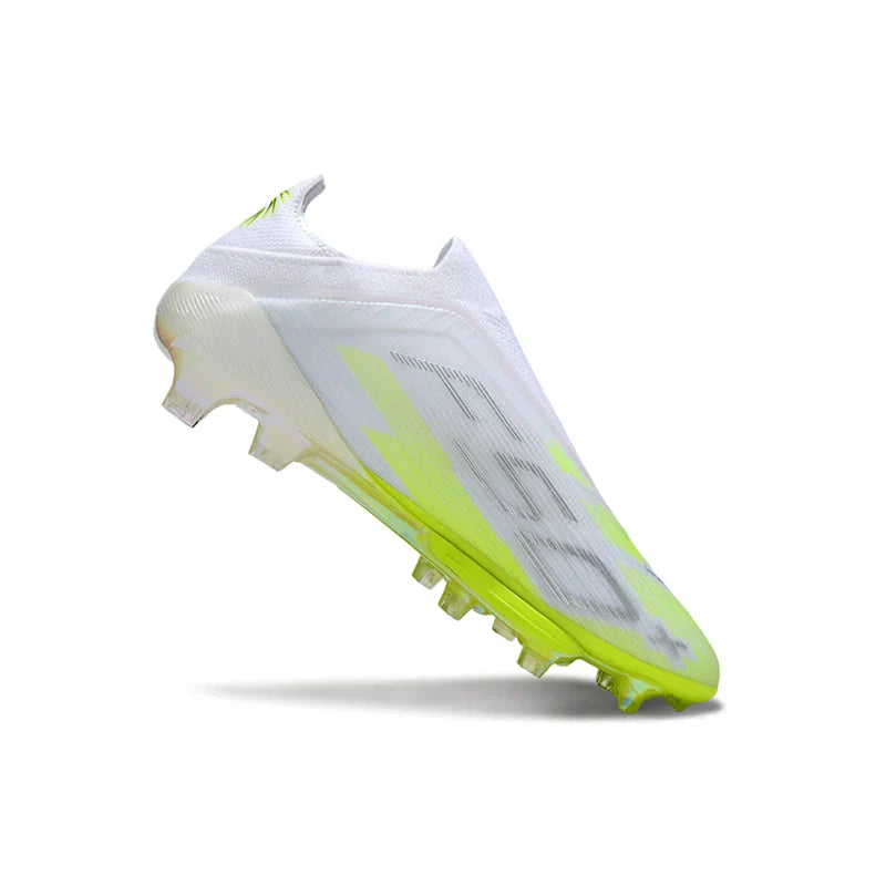 Without-lace Mens Soccer Shoes Football Shoes F50+ TF/FG Football Field Boots Comfortable Non-Slip Training Soccer Sneakers